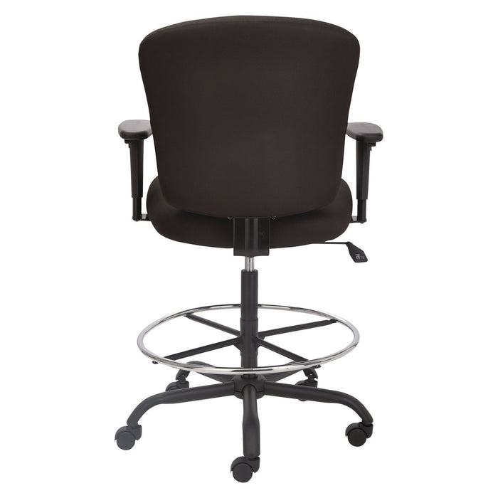 Alera Mota Series Big and Tall Chair, Supports Up to 450 lb, 19.68" to 23.22" Seat Height, Black