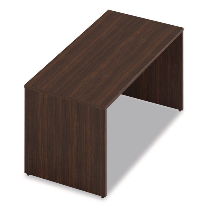 Alera Seville Series Desk Shell, 60" x 30" x 29", Mahogany