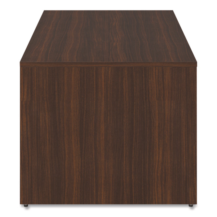 Alera Seville Series Desk Shell, 72" x 36" x 29", Mahogany