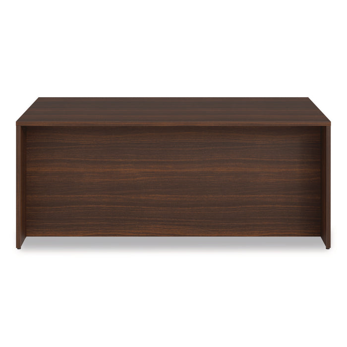 Alera Seville Series Desk Shell, 72" x 36" x 29", Mahogany