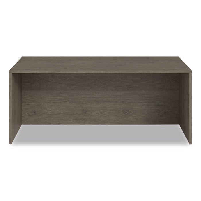 Alera Seville Series Desk Shell, 72" x 36" x 29", Walnut