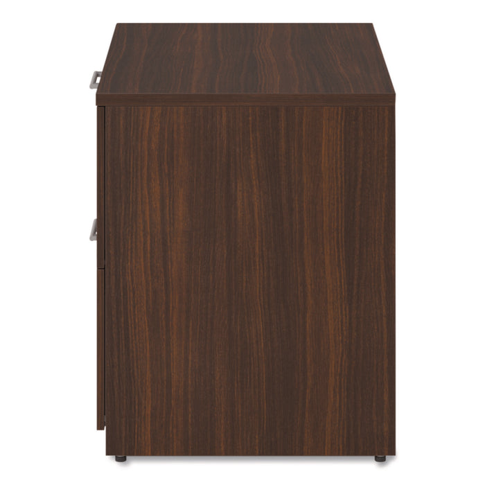 Alera Seville Series Lateral File Cabinet, 2 Legal-Size File Drawers, Mahogany, 36" x 24" x 29"