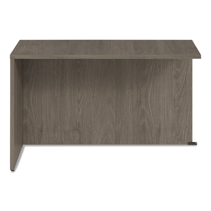 Seville Series Return Shell, Reversible, 48" x 24" x 29", Walnut