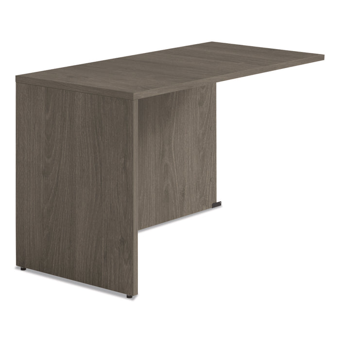 Seville Series Return Shell, Reversible, 48" x 24" x 29", Walnut