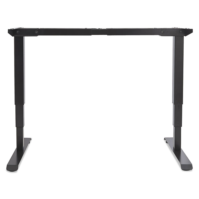 AdaptivErgo Sit-Stand 3-Stage Electric Height-Adjustable Table Base with Memory Control, 48.06" x 24.35" x 25" to 50.7",Black