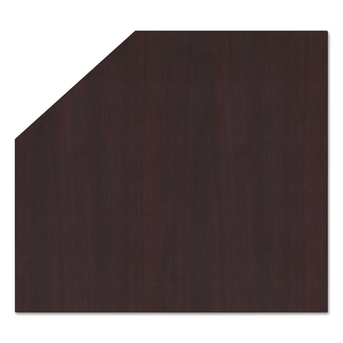 Alera Reception Lounge 700 Series Gang Table, Corner, 27.5w x 27.5d x 13.13h, Mahogany