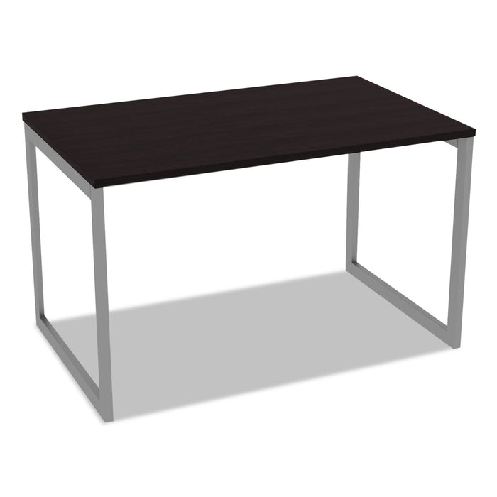 Alera Open Office Desk Series Adjustable O-Leg Desk Base, 47.25 to 70.78w x 29.5d x 28.5h, Silver