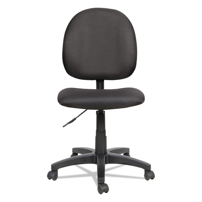 Alera Essentia Series Swivel Task Chair, Supports Up to 275 lb, 17.71" to 22.44" Seat Height, Black