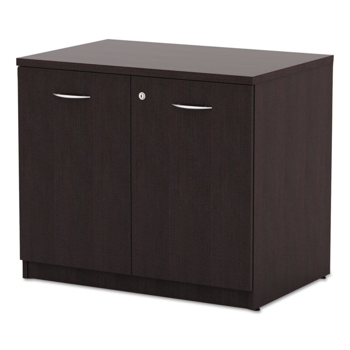 Alera Valencia Series Storage Cabinet, 34.13w x 22.78d x 29.5h, Espresso