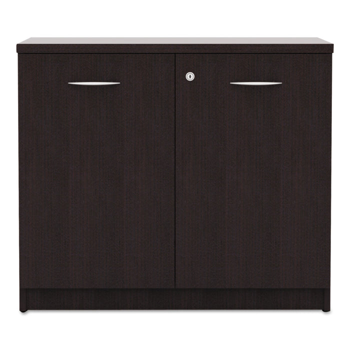 Alera Valencia Series Storage Cabinet, 34.13w x 22.78d x 29.5h, Espresso