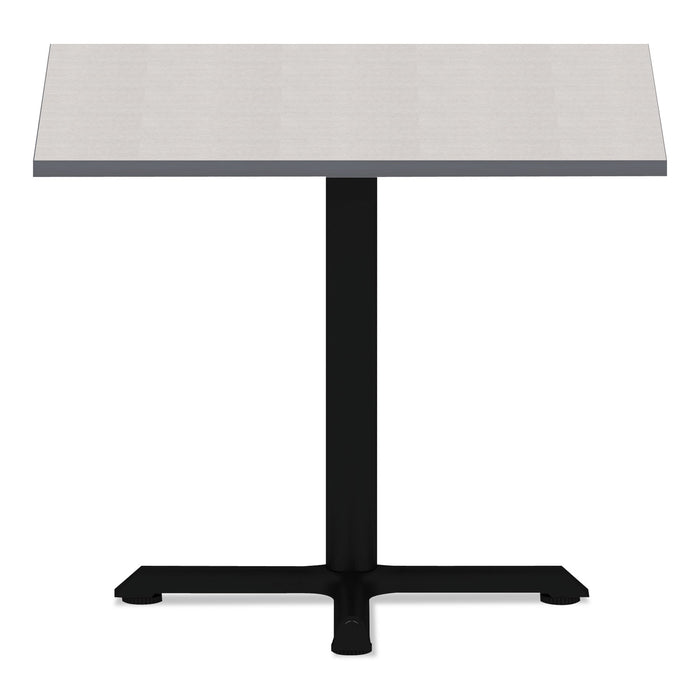 Reversible Laminate Table Top, Square, 35.38w x 35.38d, White/Gray