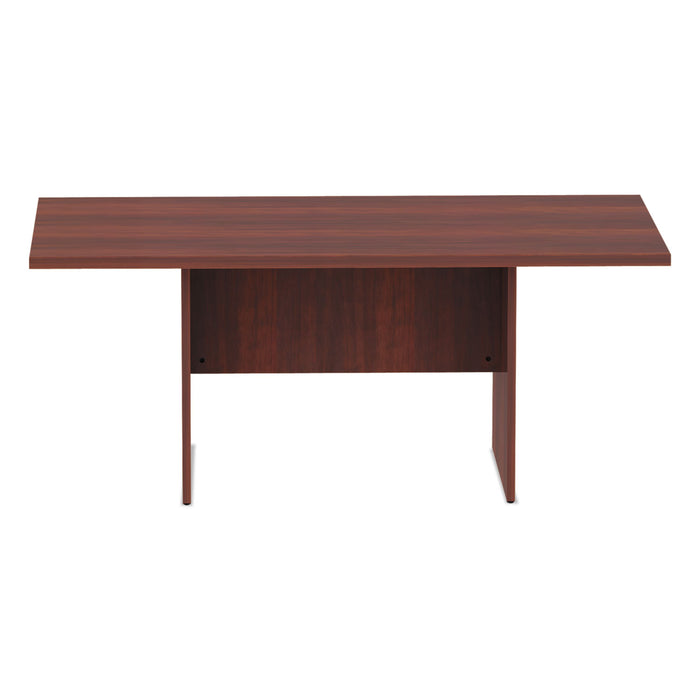 Alera Valencia Series Conference Table, Rectangular, 70.88w x 41.38d x 29.5h, Medium Cherry