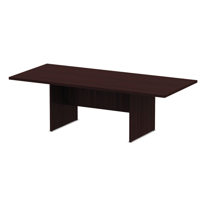 Alera Valencia Series Conference Table, Rectangular, 94.5w x 41.38d x 29.5h, Mahogany