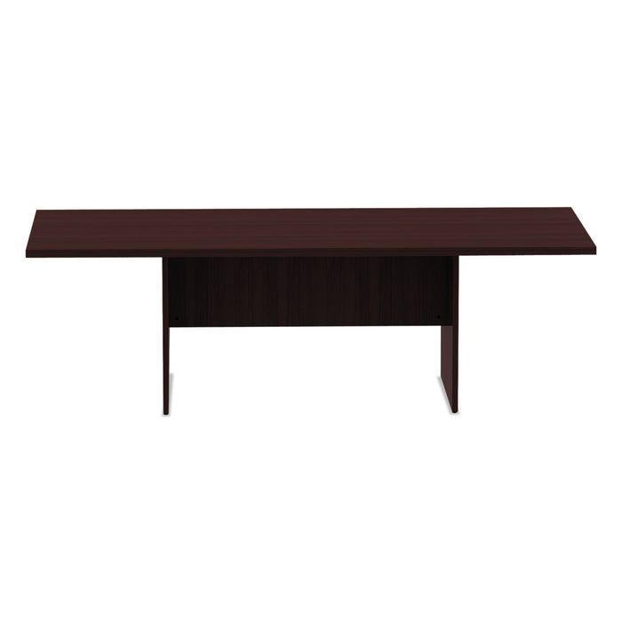 Alera Valencia Series Conference Table, Rectangular, 94.5w x 41.38d x 29.5h, Mahogany