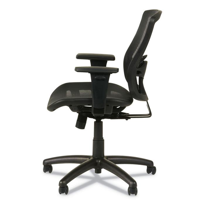 Alera Etros Series Suspension Mesh Mid-Back Synchro Tilt Chair, Supports Up to 275 lb, 15.74" to 19.68" Seat Height, Black