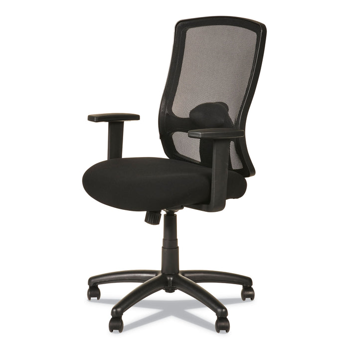 Alera Etros Series High-Back Swivel/Tilt Chair, Supports Up to 275 lb, 18.11" to 22.04" Seat Height, Black