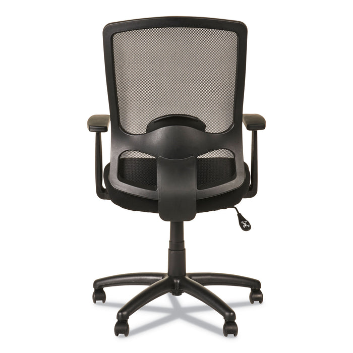 Alera Etros Series High-Back Swivel/Tilt Chair, Supports Up to 275 lb, 18.11" to 22.04" Seat Height, Black