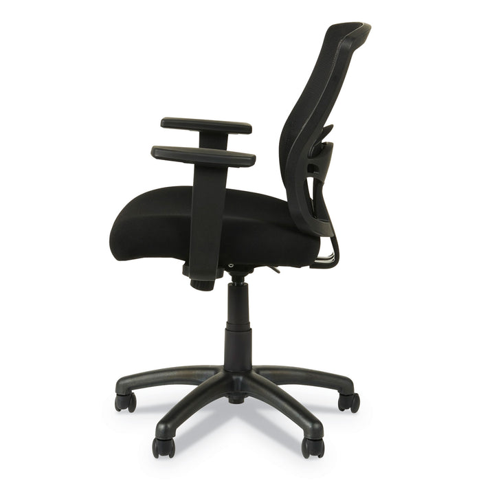 Alera Etros Series Mesh Mid-Back Chair, Supports Up to 275 lb, 18.03" to 21.96" Seat Height, Black