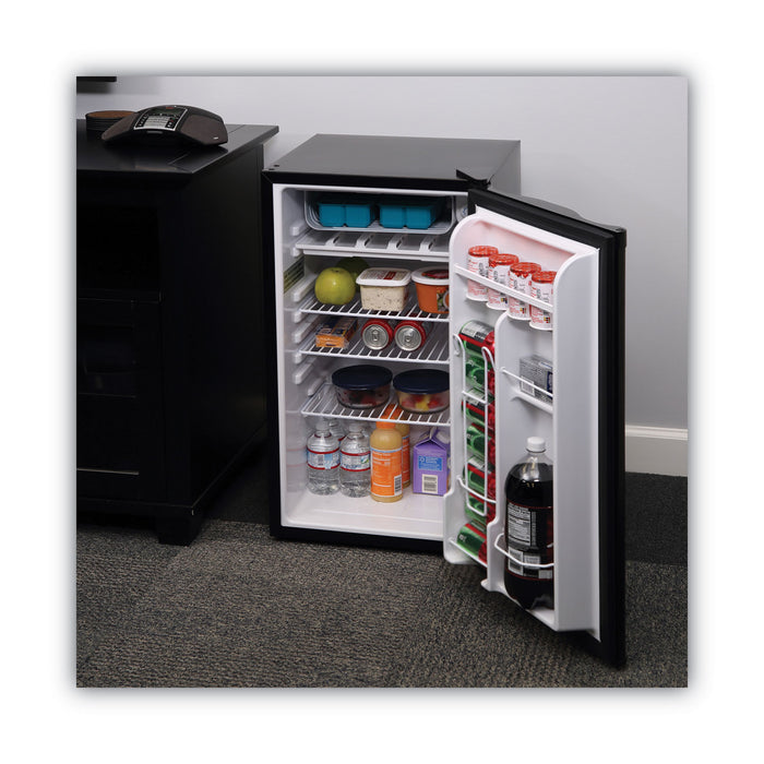 3.2 Cu. Ft. Refrigerator with Chiller Compartment, Black