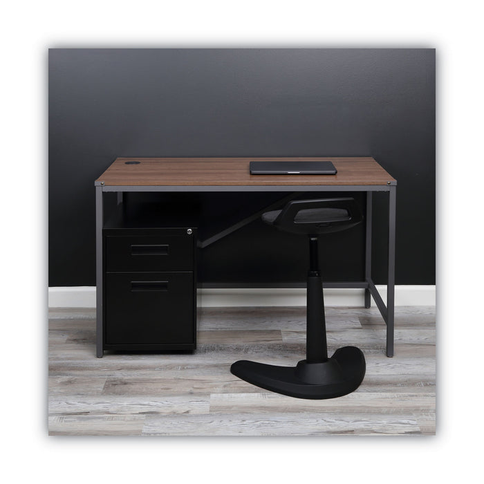 File Pedestal, Left or Right, 2-Drawers: Box/File, Legal/Letter, Black, 14.96" x 19.29" x 21.65"