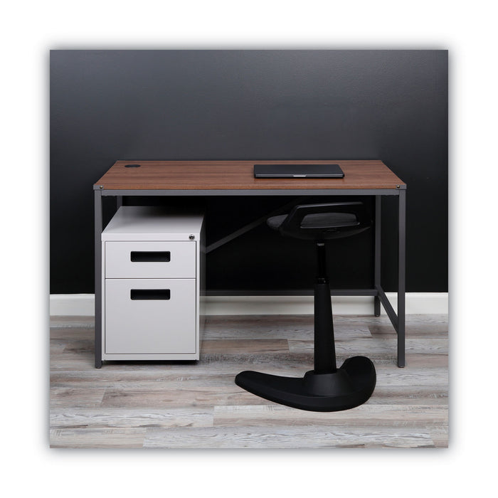 File Pedestal, Left or Right, 2-Drawers: Box/File, Legal/Letter, Light Gray, 14.96" x 19.29" x 21.65"