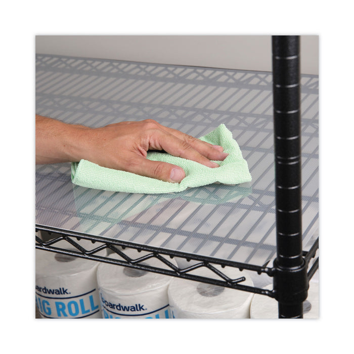 Shelf Liners For Wire Shelving, Clear Plastic, 48w x 24d, 4/Pack