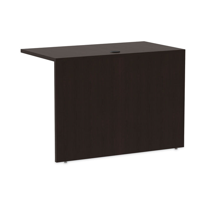 Alera Valencia Series Reversible Return/Bridge Shell, 42w x 23.63d x 29.5, Espresso