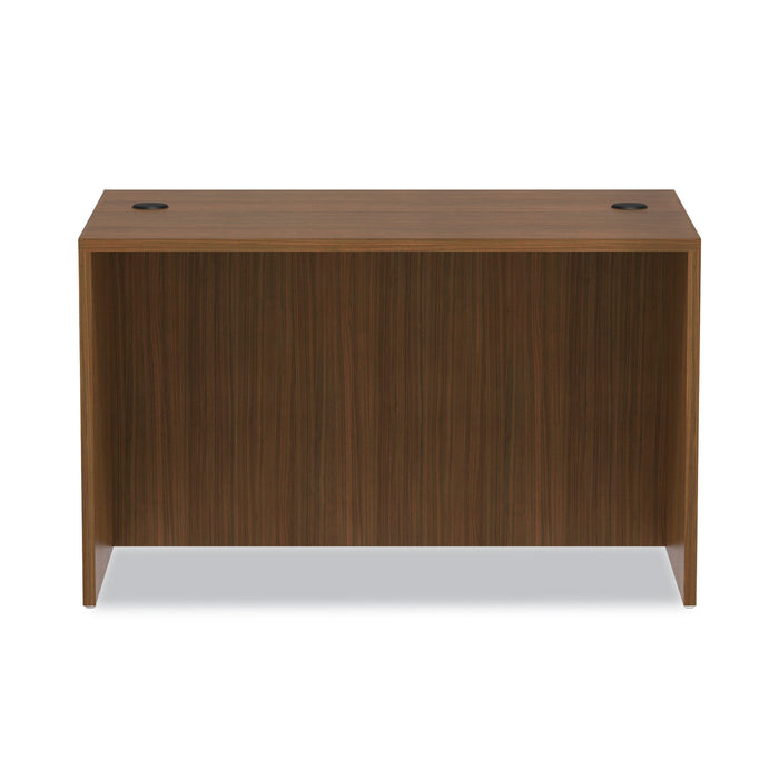 Alera Valencia Series Straight Front Desk Shell, 47.25" x 29.5" x 29.63", Modern Walnut