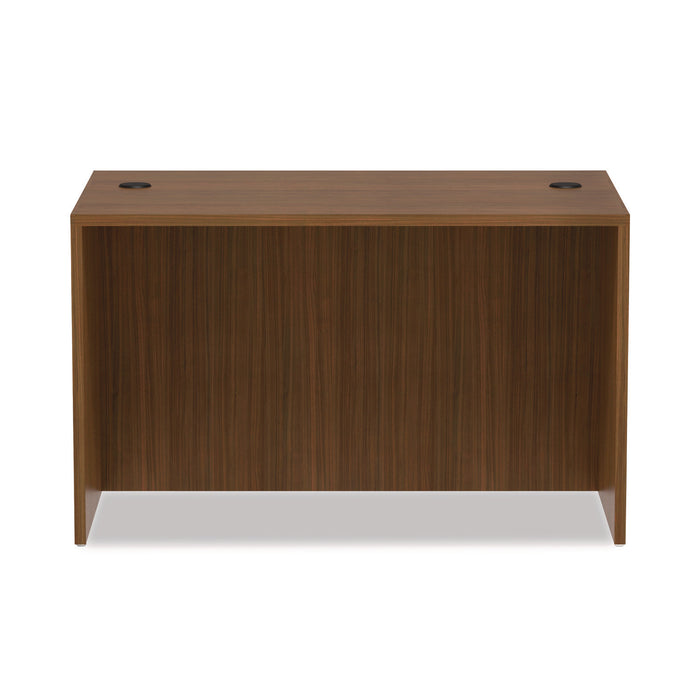 Alera Valencia Series Straight Front Desk Shell, 47.25" x 29.5" x 29.63", Modern Walnut