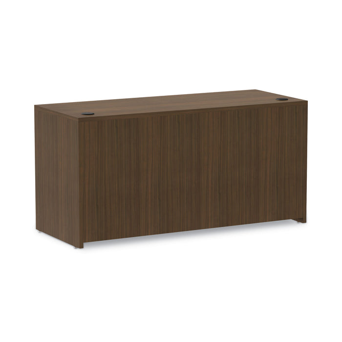 Alera Valencia Series Credenza Shell, 59.13w x 23.63d x 29.5h, Modern Walnut