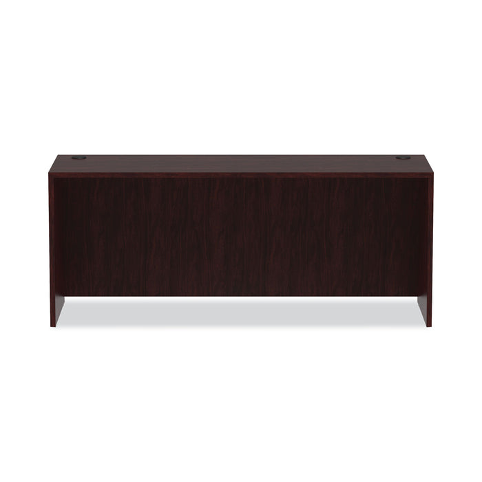 Alera Valencia Series Credenza Shell, 70.88w x 23.63d x 29.5h, Mahogany