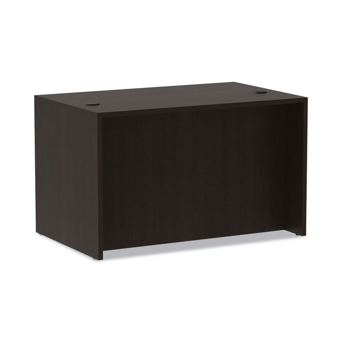 Alera Valencia Series Straight Front Desk Shell, 47.25" x 29.5" x 29.63", Espresso