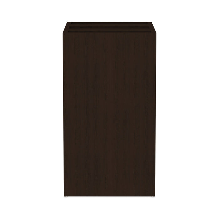 Alera Valencia Series Full Pedestal File, Left/Right, 3-Drawers: Box/Box/File, Legal/Letter, Espresso, 15.63" x 20.5" x 28.5"