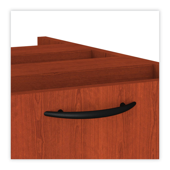 Alera Valencia Series Hanging Pedestal File, Left/Right, 2-Drawer: Box/File, Legal/Letter, Cherry, 15.63 x 20.5 x 19.25