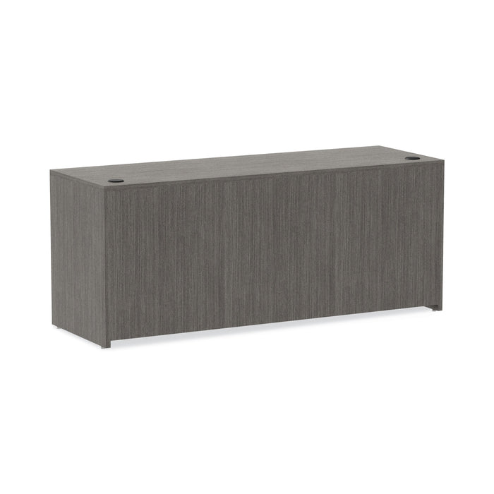 Alera Valencia Series Credenza Shell, 70.88w x 23.63d x 29.5h, Gray