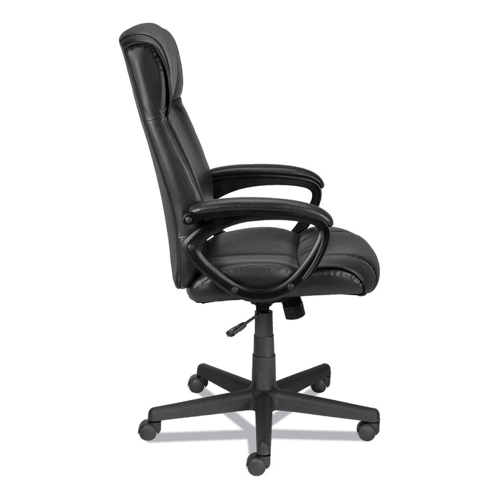 Alera Dalibor Series Manager Chair, Supports Up to 250 lb, 17.5" to 21.3" Seat  Height, Black Seat/Back, Black Base