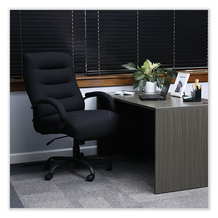 Alera Kesson Series Big/Tall Office Chair, Supports Up to 450 lb, 21.5" to 25.4" Seat Height, Black