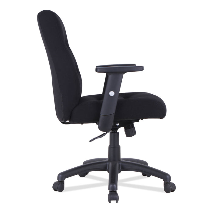 Alera Kesson Series Petite Office Chair, Supports Up to 300 lb, 17.71" to 21.65" Seat Height, Black