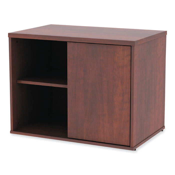 Alera Open Office Low Storage Cabinet Credenza, 29.5 x 19.13 x 22.78, Cherry