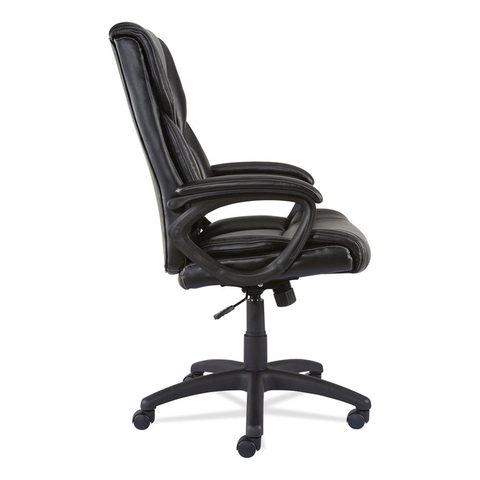 Alera Brosna Series Mid-Back Task Chair, Supports Up to 250 lb, 18.15" to 21.77" Seat Height, Brown Seat/Back, Brown Base