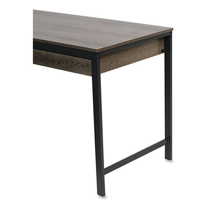 Modern Writing Desk, 47.24" x 23.62" x 29.92", Gray