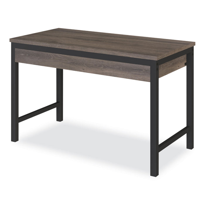 Modern Writing Desk, 47.24" x 23.62" x 29.92", Gray