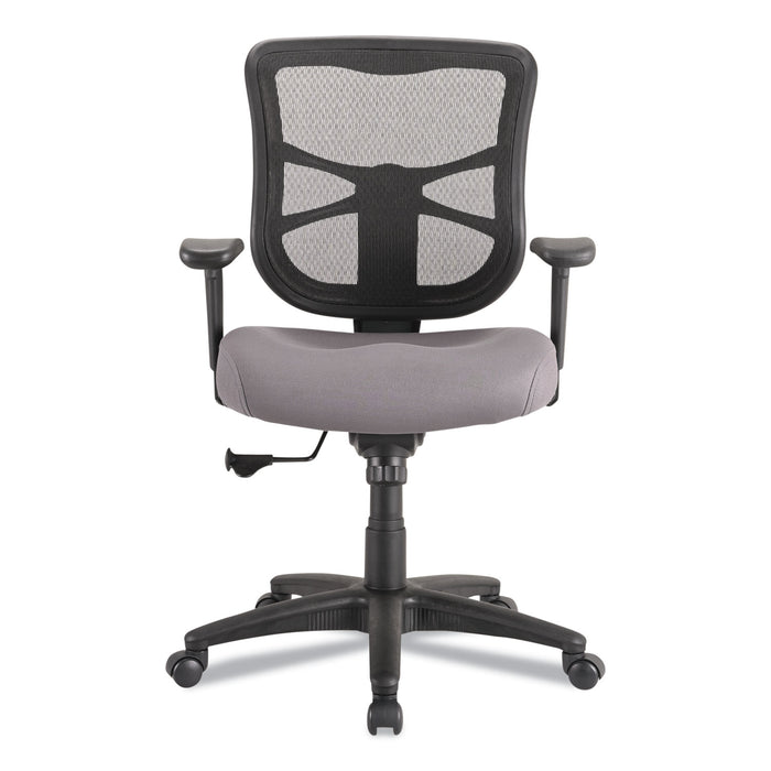 Alera Elusion Series Mesh Mid-Back Swivel/Tilt Chair, Supports Up to 275 lb, 17.9" to 21.8" Seat Height, Gray Seat