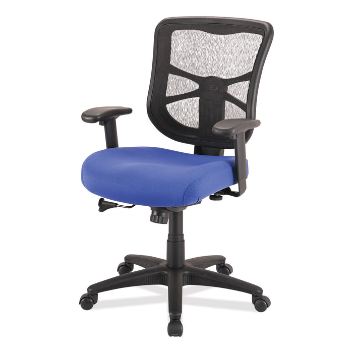 Alera Elusion Series Mesh Mid-Back Swivel/Tilt Chair, Supports Up to 275 lb, 17.9" to 21.8" Seat Height, Navy Seat