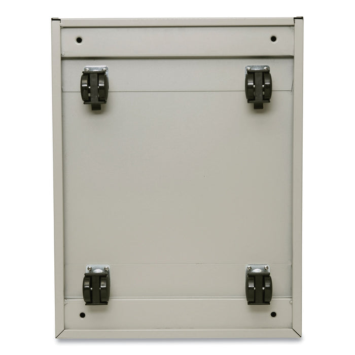 File Pedestal with Full-Length Pull, Left or Right, 3-Drawers: Box/Box/File, Legal/Letter, Putty, 14.96" x 19.29" x 27.75"