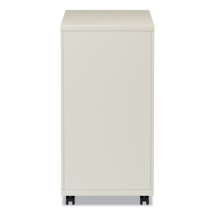 File Pedestal with Full-Length Pull, Left or Right, 3-Drawers: Box/Box/File, Legal/Letter, Putty, 14.96" x 19.29" x 27.75"