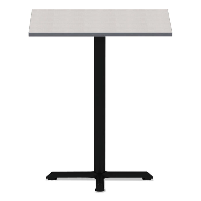 Reversible Laminate Table Top, Square, 35.38w x 35.38d, White/Gray