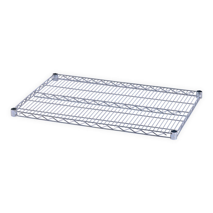 Industrial Wire Shelving Extra Wire Shelves, 36w x 24d, Silver, 2 Shelves/Carton