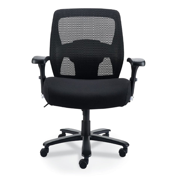 Alera Faseny Series Big and Tall Manager Chair, Supports Up to 400 lbs, 17.48" to 21.73" Seat Height, Black Seat/Back/Base