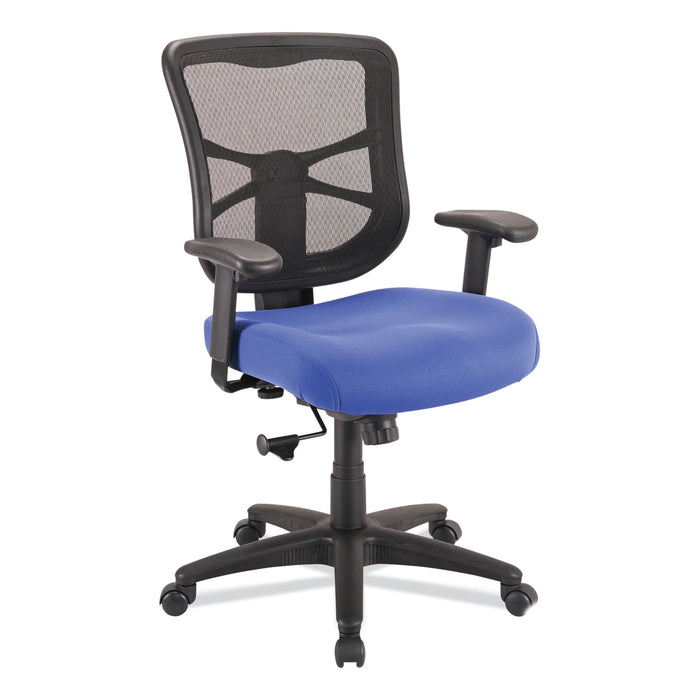 Alera Elusion Series Mesh Mid-Back Swivel/Tilt Chair, Supports Up to 275 lb, 17.9" to 21.8" Seat Height, Navy Seat